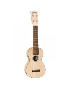 Martin 0X Uke Bamboo Soprano Ukulele Natural w/gigbag