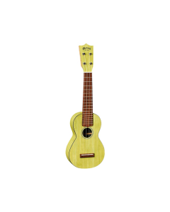 Martin 0X Uke Bamboo Soprano Ukulele Green w/gigbag