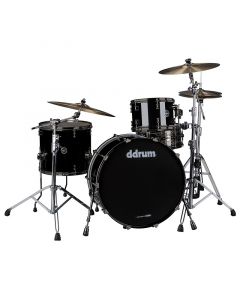ddrum MAX 324 PB 3pc Shell Pack. Piano Black