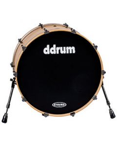 ddrum MAX 18x22 Bass Drum. Satin Natural