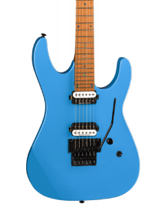 Dean MD24 Electric Guitar w/ Floyd Rose. Roasted Maple Vintage Blue