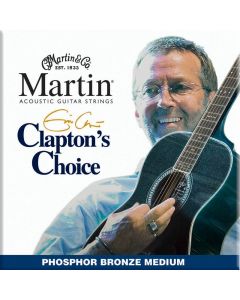 Martin MEC13 Clapton's Choice Phosphor Bronze Acoustic Guitar Strings Medium 13-56