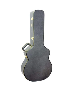 MBT MBTJUGCWBK Wooden Jumbo Guitar Case. Black