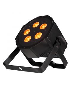 American DJ MEG593 MEGA QA GO Black Flat Par 56 RGBA with Wired Digital Communication Network