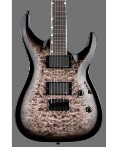 ESP LTD MH-400HT QM Electric Guitar. See Thru Black Sunburst