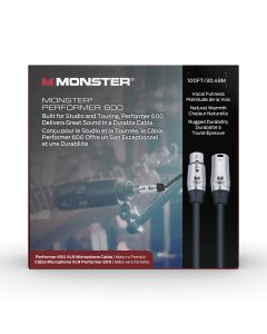 Monster P600-M-100WW Performer 600 Microphone Cable. 100'