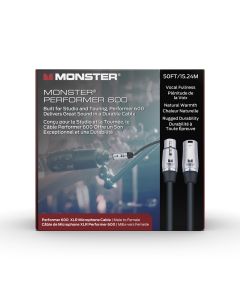 Monster P600-M-30WW Performer 600 Microphone Cable. 30'