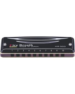 Suzuki MR-500-F Firebreath Harmonica. Key of F