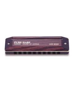 Suzuki MR-550-EB Pure Harp Harmonica Key of Eb