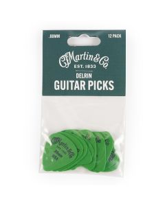 Martin Guitar Delrin Pick Pack 12dz GREEN .88MM