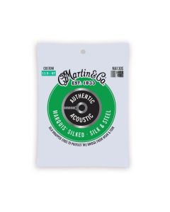 Martin MA180S Marquis Silk & Steel Custom Authentic 80/20 12 String Acoustic Guitar Strings Extra-Light Acoustic