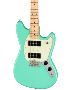 Fender Player Mustang 90 Electric Guitar. Maple FB, Seafoam Green