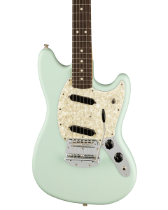Fender American Performer Mustang Electric Guitar. Rosewood FB, Satin Sonic Blue