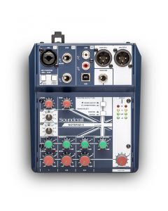 Soundcraft NOTEPAD-5 Small Format 5 Channel Analog Mixing Console