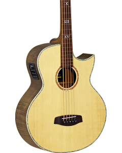 Ortega KTSM-5FL 5 String Fretless Acoustic Electric Bass