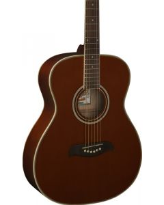 Oscar Schmidt OAM Auditorium Acoustic Guitar. Mahogany