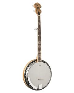 Oscar Schmidt OB5SP Spalted Maple Resonator 5 String Banjo