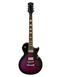 Oscar Schmidt OE20TPB Electric Guitar. Trans Purple Burst