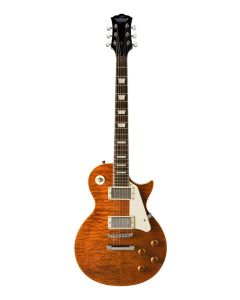 Oscar Schmidt OE20QTE Electric Guitar. Quilt Tiger Eye