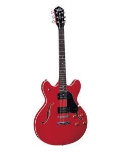 Oscar Schmidt OE30CH Delta King Semi Hollowbody Guitar. Cherry