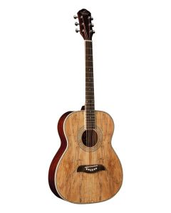 Oscar Schmidt OF2SM-R Acoustic Guitar. Spalted Maple