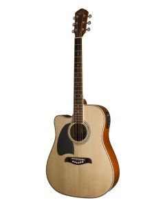 Oscar Schmidt OG2CELH Left Handed  Cutaway Dreadnought Acoustic Guitar.
