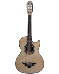 Oscar Schmidt OH32SEQN Acoustic Electric Bajo Quinto. Natural