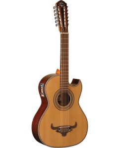 Oscar Schmidt OH52SE Bajo Sexto Acoustic Electric Guitar