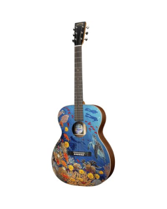 Martin OM Biosphere Acoustic Guitar. Left Handed w/SS