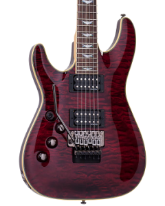 Schecter Omen Extreme-FR Electric Guitar. Left Handed Black Cherry.  TGF33