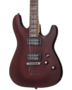 Schecter Guitar Research Omen-6 Electric Guitar Walnut Satin
