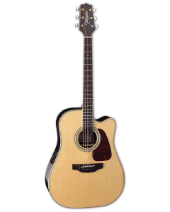 Takamine GD90CE-ZC NAT Dreadnought Cutaway Acoustic Electric Guitar. Gloss Natural