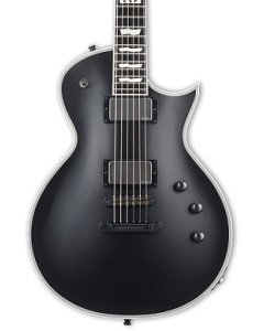 ESP E-II Eclipse Electric Guitar. Black Satin