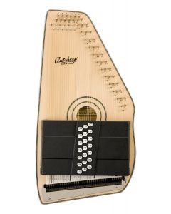 Oscar Schmidt OS120CNE 21 Chord Acoustic Electric Auto Harp. Natural Spruce