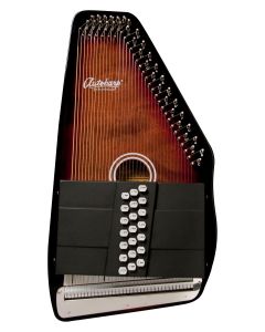 Oscar Schmidt OS21CE 21 Chord Acoustic Electric Auto Harp. Tobacco Sunburst