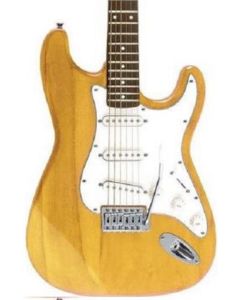 Oscar Schmidt OS-300-NH Double Cutaway Electric Guitar. Natural