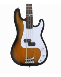 Oscar Schmidt OSB-400C-TS Bass Guitar. Maple Neck, Tobacco Sunburst
