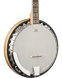 Oscar Schmidt OB5SP Spalted Maple Resonator 5 String Banjo