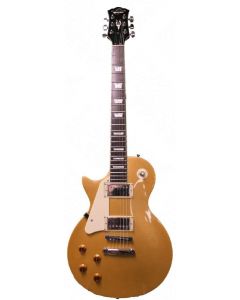 Oscar Schmidt OE20GLH Left Handed Electric Guitar. Gold