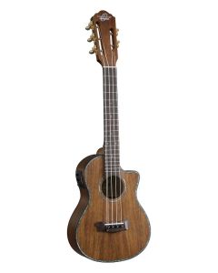 Oscar Schmidt OU100K Hawaiian 5 String Tenor Ukulele. KOA