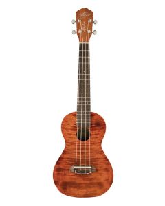 Oscar Schmidt OU300TF Tenor Ukulele. Flame Mahogany