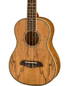 Oscar Schmidt OU7TLH-R Tenor Left-Handed Ukulele. Spalted Mango
