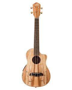 Oscar Schmidt OU8TLCE Spalted Maple Acoustic Electric Tenor Ukulele