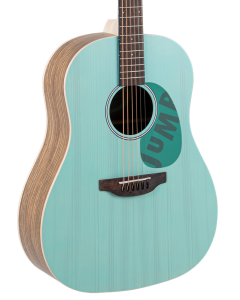 Ovation Applause AAS-69 Jump Series Slope Shoulder Dreadnought Acoustic Guitar Celeste