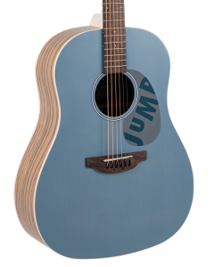 Ovation Applause AAS-69 Jump Series Slope Shoulder Dreadnought Acoustic Guitar Lagoon