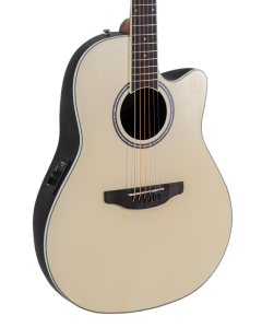 Ovation Applause AB24 Traditional Series Mid-Depth Acoustic-Electric Guitar Natural