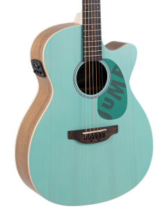 Ovation Applause AEO-69 Jump Series OM Acoustic-Electric Guitar Celeste