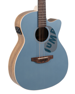 Ovation Applause AEO-69 Jump Series OM Acoustic-Electric Guitar Lagoon