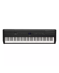 Yamaha P525B Black 88-Key High-End Digital Piano With Glossy Black End Caps. Includes Pa300C Power Adapter And Fc4A Sustain Pedal.