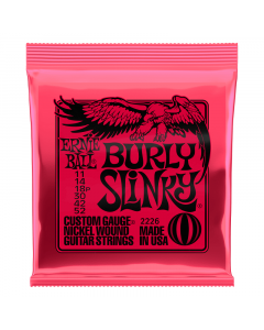 Ernie Ball Burly Slinky Nickelwound Electric Guitar Strings 11 - 52